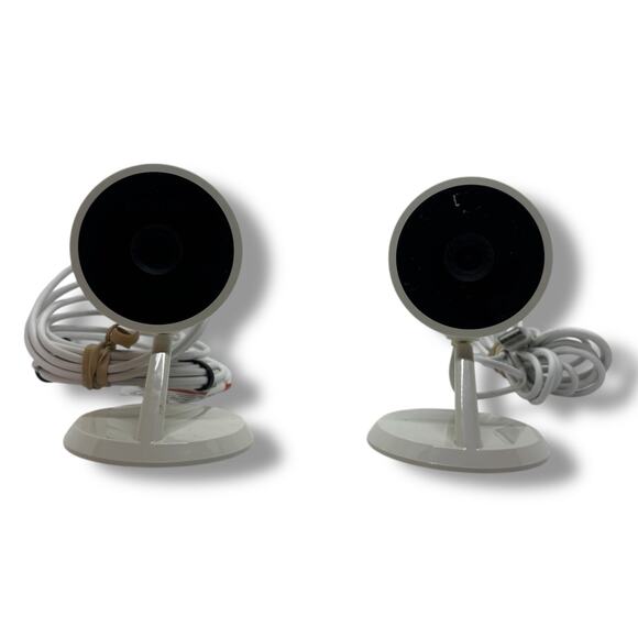 Lot of 2 Amazon Cloud Cam 1080P Indoor Security Camera System Alexa PB04JL - Picture 1 of 3